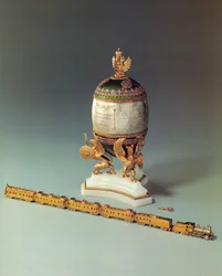 Das Transsibirische Eisenbahn-Ei, 1900